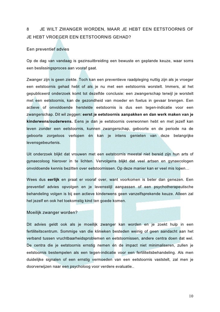 brochure eetstoornissen brochure eetstoornissen
